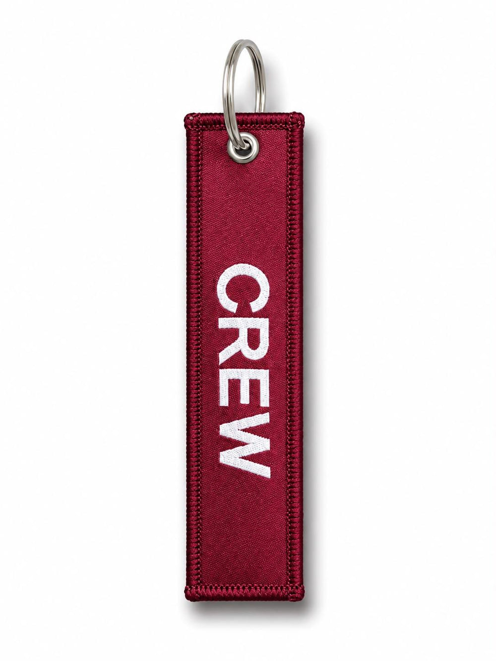 Bordo renkli Kumaş Anahtarlık RBF "Crew" PILOT SHOP BAKIRKÖY marka, anahtarlar için şık ve dayanıklı aksesuar.