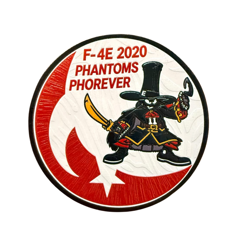 F-4E 2020 Phantoms Phorever 3D TPU peç cırtlı, pilot shop Bakırköy marka aksesuardan detaylı görünüm.