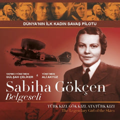 HANGAR DVD Sabiha Gökçen Belgeseli, PILOT SHOP BAKIRKÖY tarafından, Sabiha Gökçen'in hayatını anlatan belgesel DVD'si.