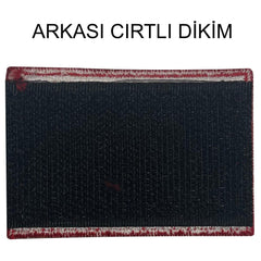 Türk bayrağı peç hangar modeli, PILOT SHOP BAKIRKÖY markasıyla, kırmızı zemin ve beyaz ay-yıldız detaylarıyla görünüm.