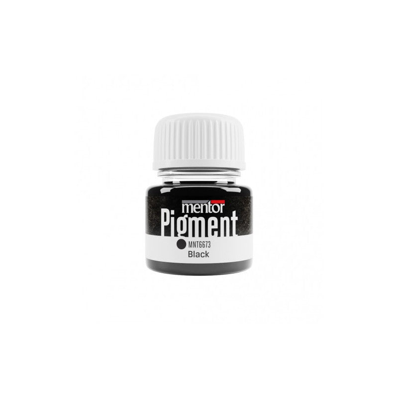 PIGMENT Siyah 15ml model ve maket pigmenti, siyah renk, küçük şişe, detaylı ürün görüntüsü