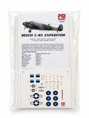Beechcraft C-45 Expeditor Burma model maket, demonte plastik uçak maketi, eğitim uçağı, detaylı pilot eğitim modeli.