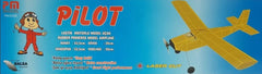 Pilot Model PM Model Pilot Lastik Motorlu Serbest Uçuş Modeli, maket ve uçak modeli, detaylı serbest uçuş maketi.