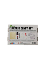 Fenset Elektrik Devresi Deney Seti, PROFESYONEL eğitim seti, çeşitli devre bileşenleri ve kablolarla görsel olarak gösterilmiştir.