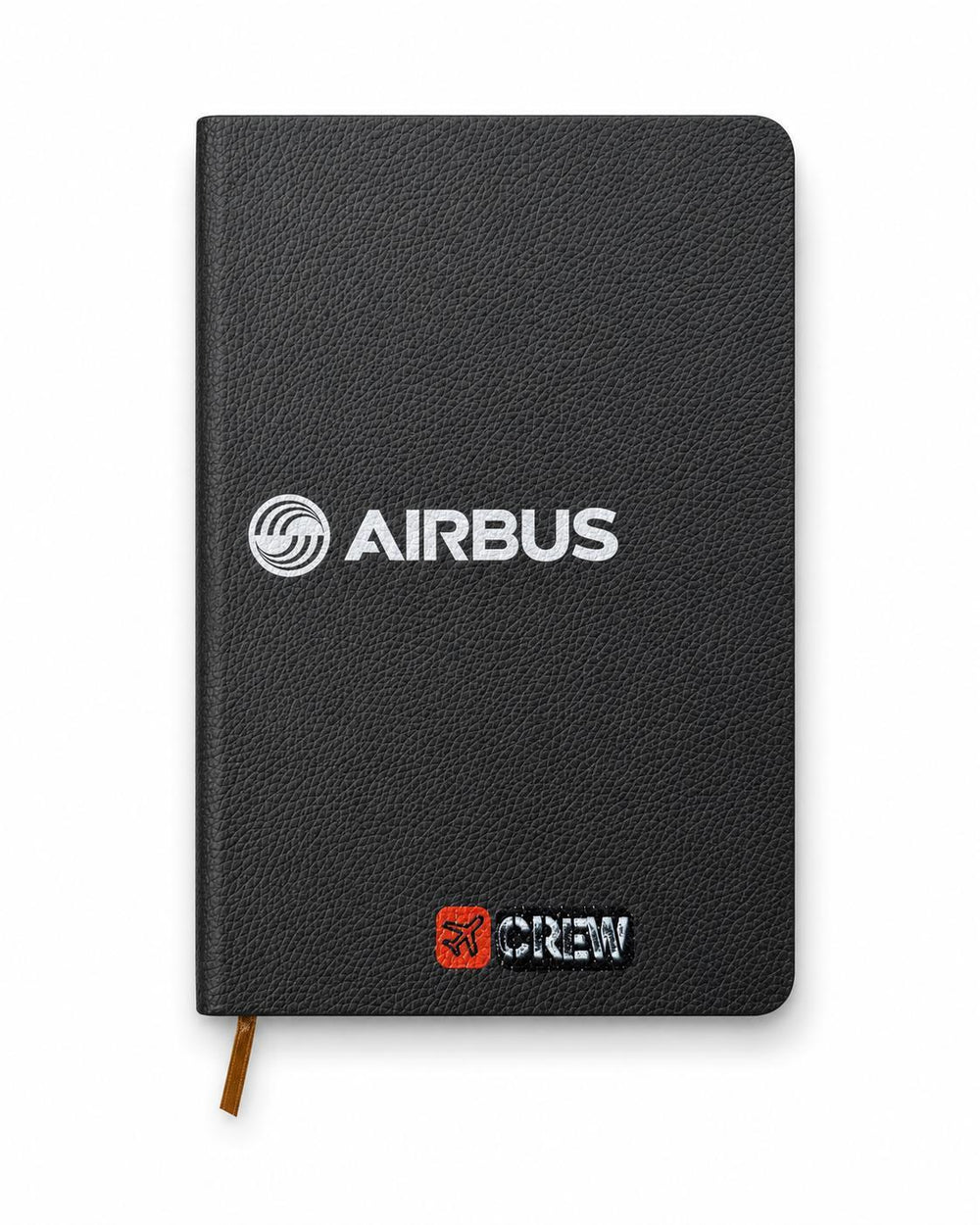 Siyah Airbus Crew defteri, profesyonel kokpit tasarımıyla Pilot Shop Bakırköy markalı defter.