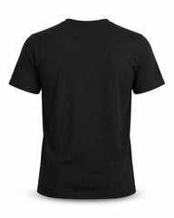Siyah PILOT SHOP BAKIRKÖY marka günlük tarzda pamuklu T-shirt, ön görünüm ve detaylar gösteriliyor.