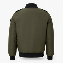 Haki renkli MNG91H Bomber Pilot Montu, kumaş yapısı ve detaylarıyla tekstil ve üniforma kategorisinde.