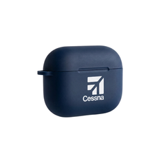 Cessna Logolu Mat Silikon AirPods Pro2 Kılıfı – Karabina Askılı