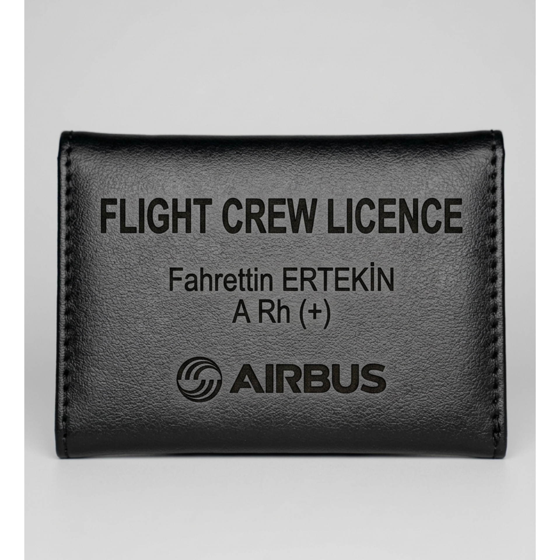 Kişiye Özel "Flight Crew Licence" Lisans ve Kart Kılıfı