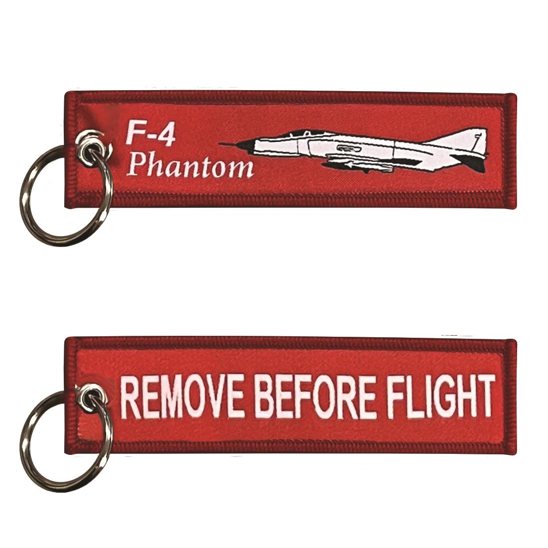 Kırmızı F-4 Phantom kumaş anahtarlık, pilot temalı anahtarlık, Pilot Shop Bakırköy tarafından üretilmiş.