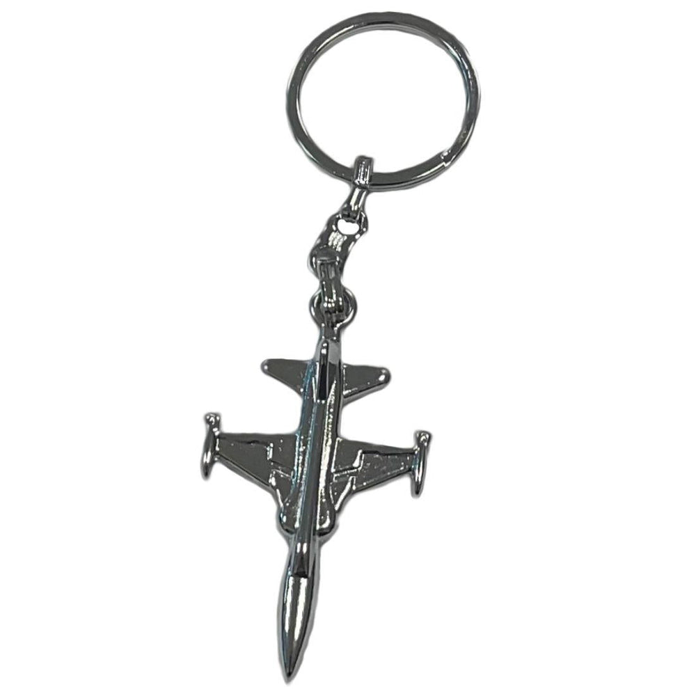 Pilot Shop Bakırköy metal anahtarlık F-5 tasarımı, dayanıklı anahtarlık aksesuarı, şık ve kullanışlı anahtarlık modeli.