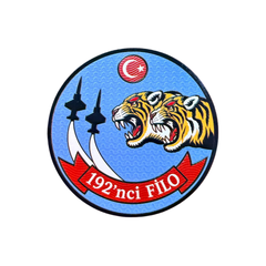 192'nci Filo Kaplan ve F-104 Starfighter 3D TPU peç cırtlı aksesuara ait detaylı görüntü.