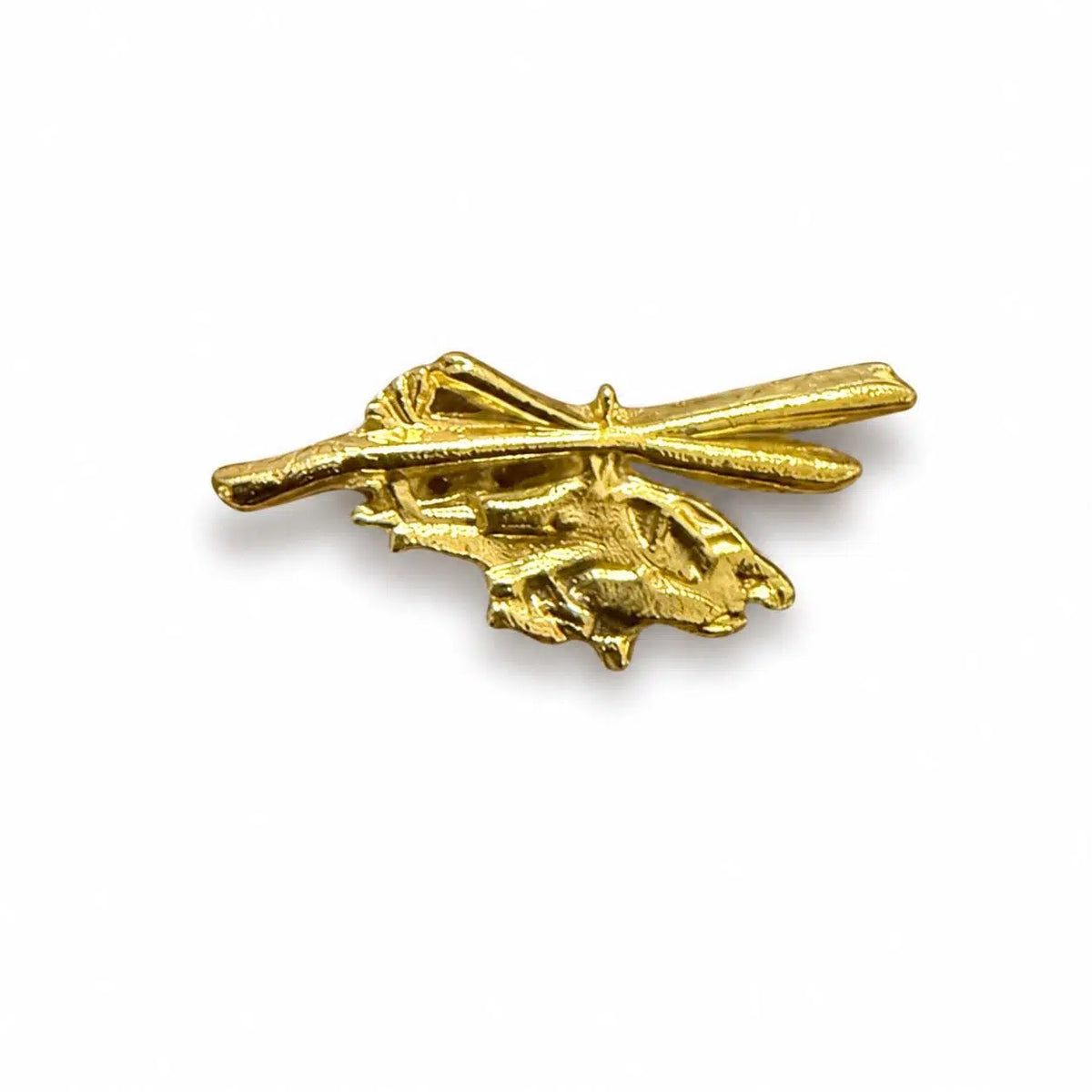 Pilothane AH-64 Apache helikopteri askeri aksesuarı, detaylı metal pin.