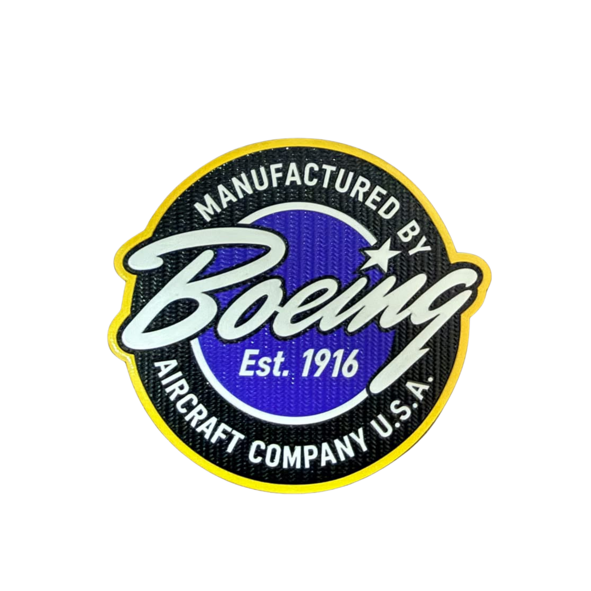 Boeing Aircraft Co. vintage TPU cırtlı peç, Pilot Shop Bakırköy marka aksesuara ait, detaylı ve şık tasarım.