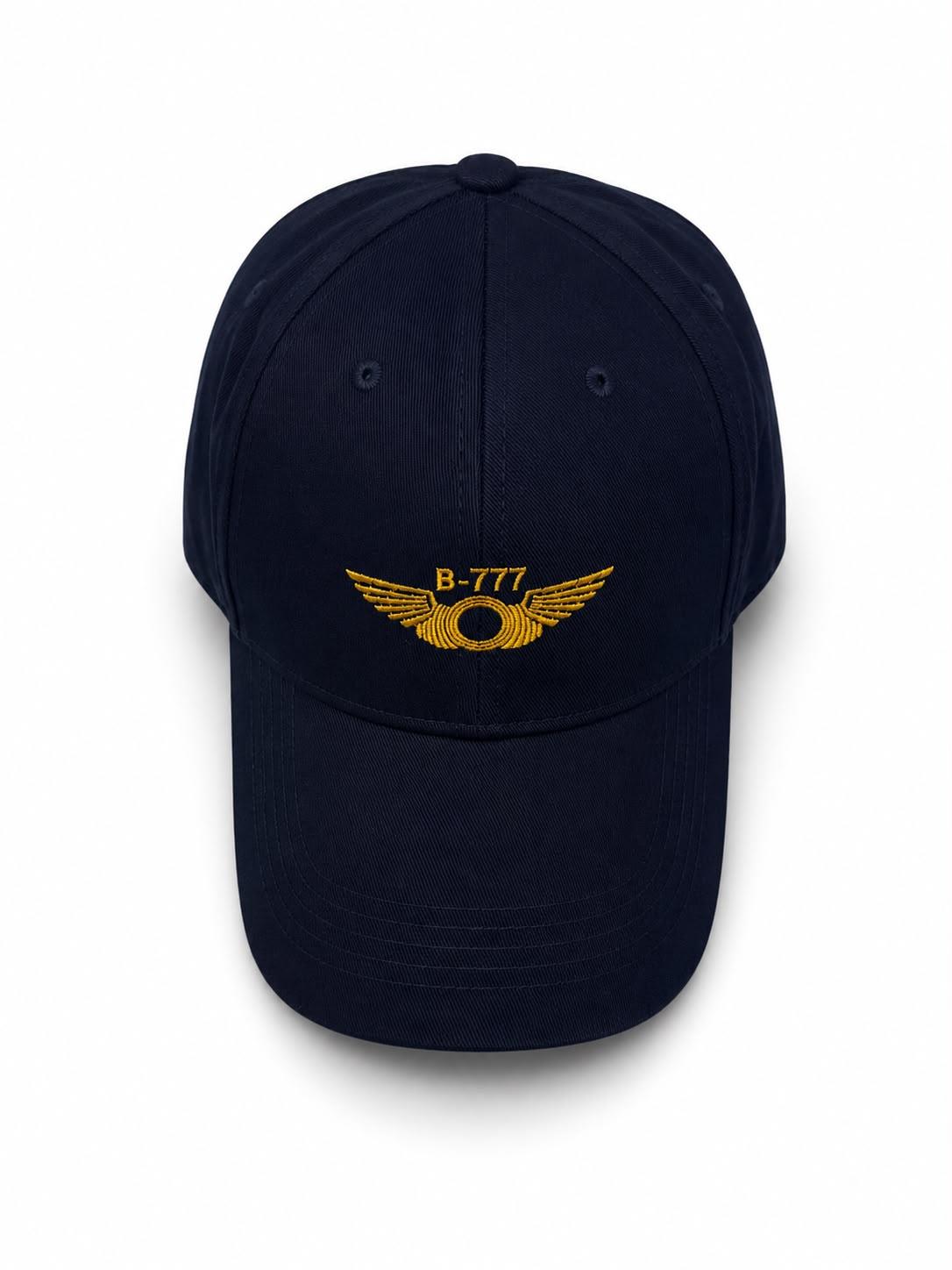 Lacivert B-777 şapka, Pilot Shop Bakırköy markalı aksesuar, şık ve rahat tasarımlı moda şapka.