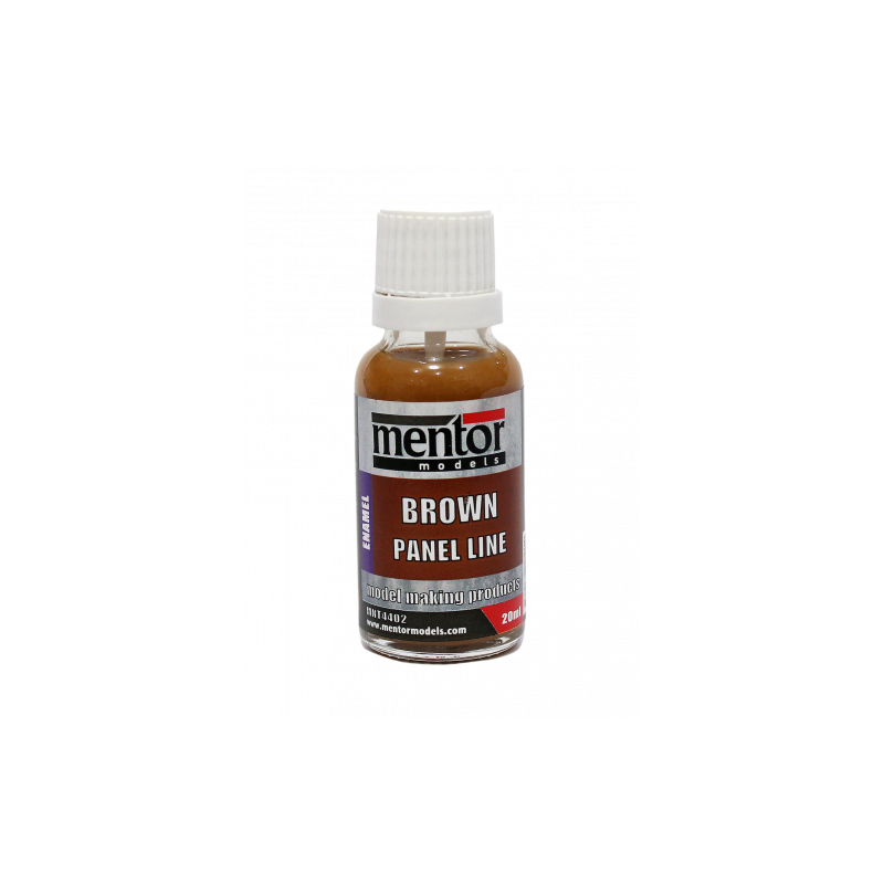 Kahverengi Panel Line 20 ml model ve maket boyası, detaylı çizgi ve gölgeleme için kullanılır.