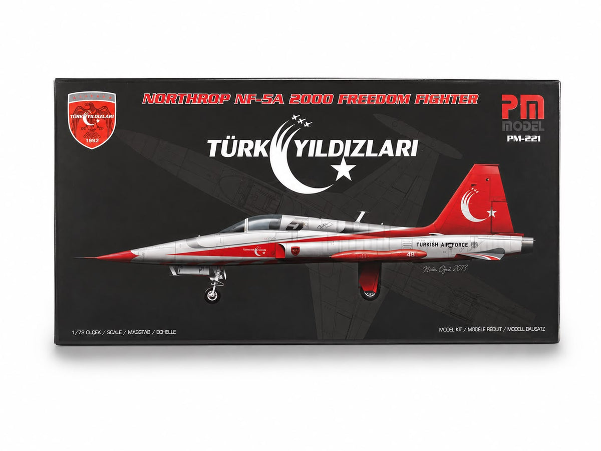 Northrop F-5 A 2000 Freedom Fighter PM model uçak maket, demonte plastik uçak kiti, detaylı ve gerçekçi tasarım
