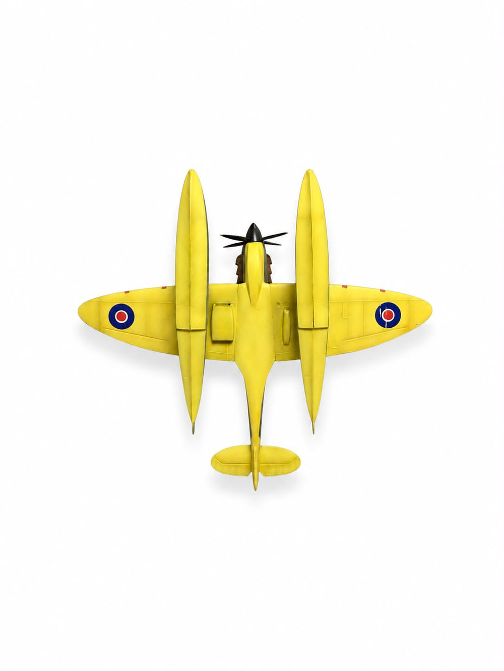 Montajlı ve boyalı Spitfire VB floatplane model, sergilemeye hazır, Pilot Shop Bakırköy marka.