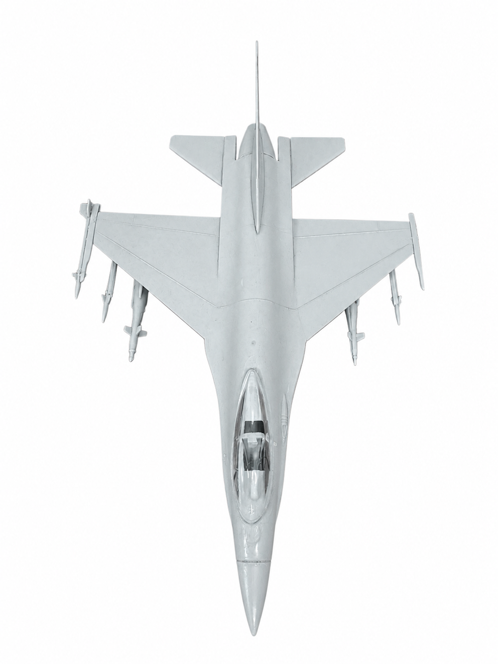 Montajlı F-16 model uçağı, sergilemeye hazır, detaylı ve gerçekçi pilot shop Bakırköy markası ile.