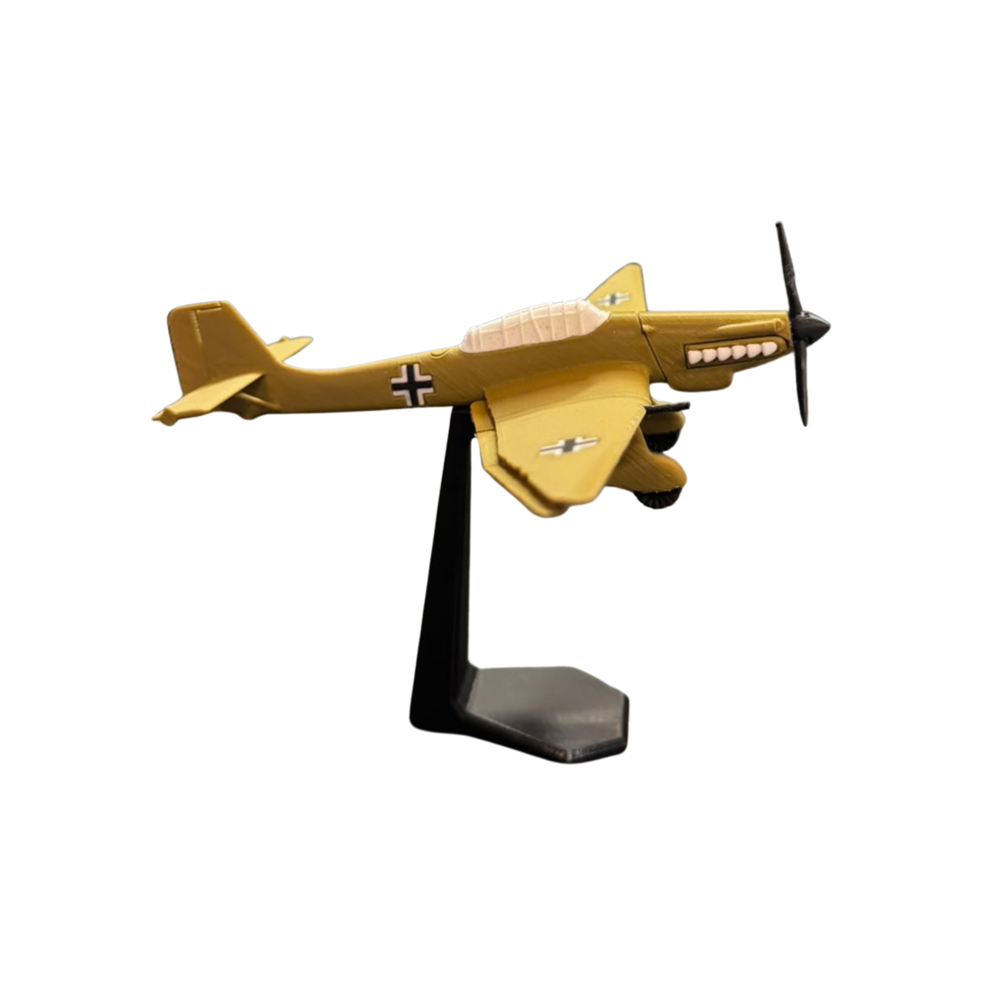 Junkers Ju-87 Stuka 3D maket uçak modeli, 1/72 ölçekli, detaylı ve gerçekçi pilot shop Bakırköy markası.