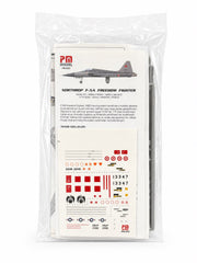 Northrop F-5 A Freedom Fighter PM model uçak maket kiti, plastik demonte uçak modeli, detaylı ve gerçekçi görünümlü.