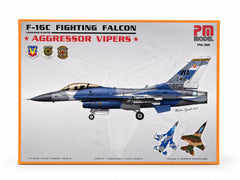 PILOT SHOP BAKIRKÖY F-16 C Aggressor plastik uçak maket kiti, detaylı model ve maket yapımı için uygun.