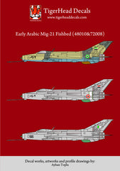 Resin model ve maket, Pilot Shop Bakırköy tarafından Early Mig-21 Fishbeds Volume 2 1/48 ölçekli model.