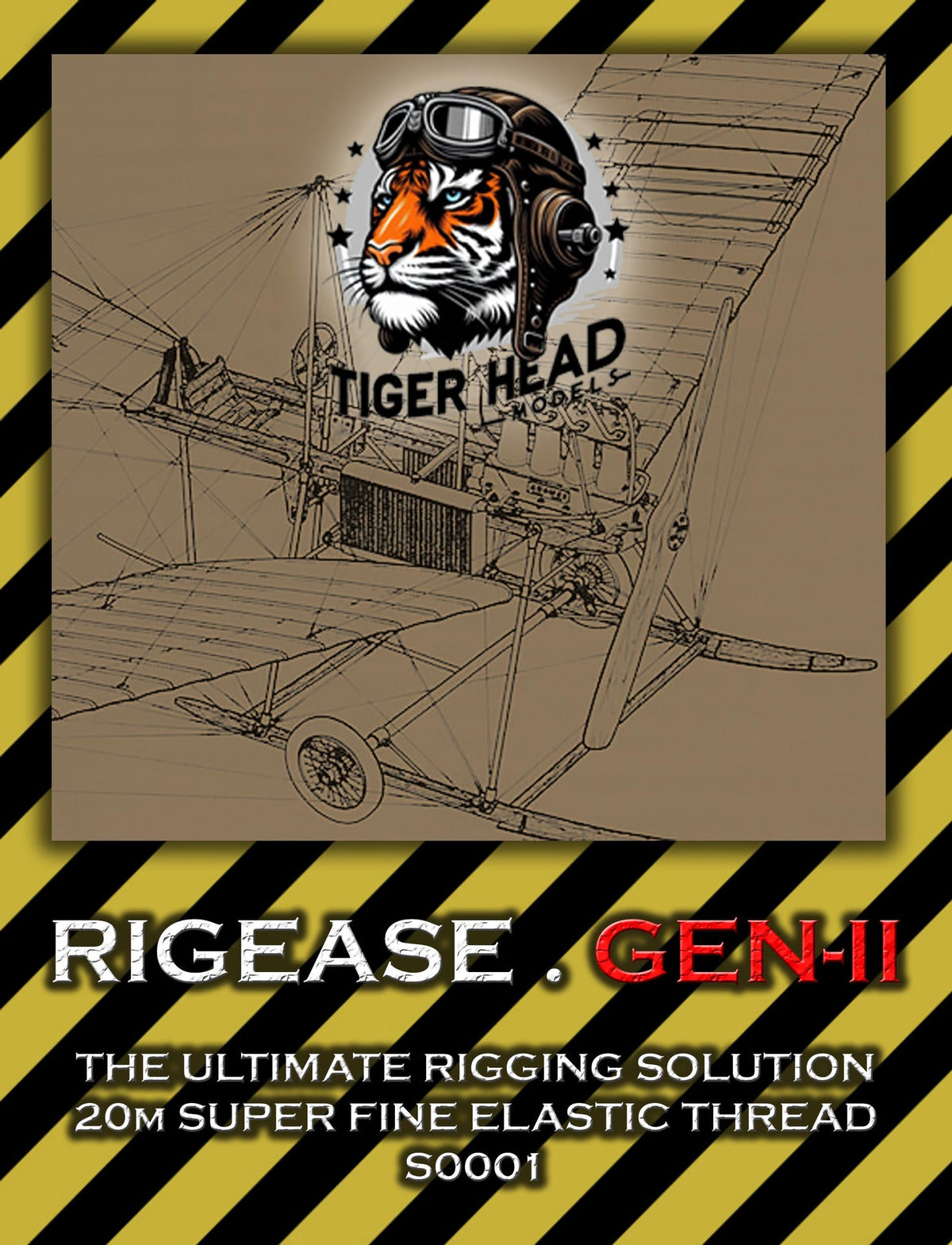 Rigease Gen-II Süper İnce Elastik İplik, 20 m metal bobin ile model ve maket resin malzeme, Pilot Shop Bakırköy.
