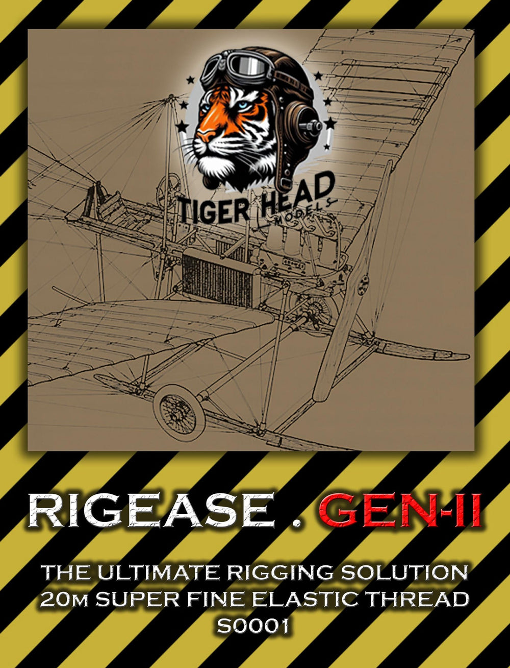 Rigease Gen-II Süper İnce Elastik İplik, 20 m metal bobin ile model ve maket resin malzeme, Pilot Shop Bakırköy.