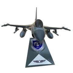 F-16C 182 Filo Atmaca model maket, montajlı savaş uçağı figürü, detaylı ve gerçekçi görünüm, pilott shop Bakırköy.