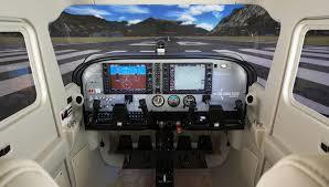 Cessna 172 G1000 uçuş simülatörü, profesyonel eğitim için gerçekçi iç ve dış görünüm detaylarıyla PILOT SHOP BAKIRKÖY.