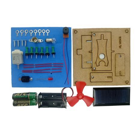 8. sınıf elektrik deney seti, profesyonel eğitim seti, pilott shop Bakırköy markası, elektrik devreleri ve araçlarıyla.