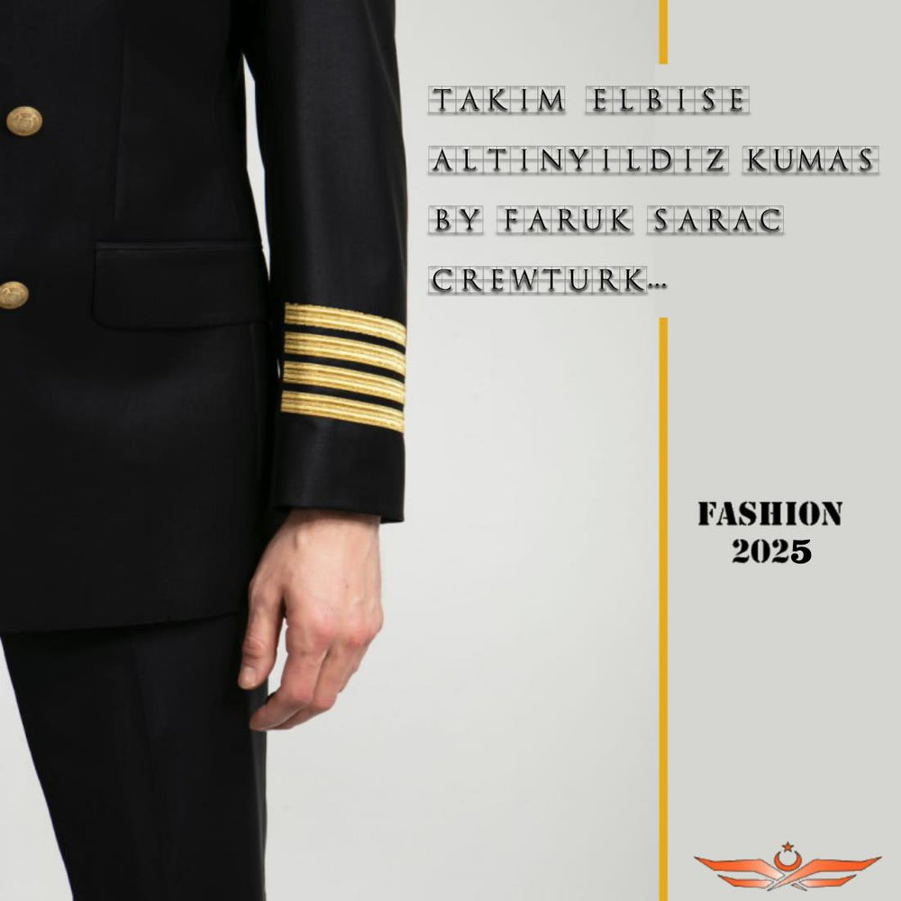 Erkek üniforma ceketı "6 Drop 4 Sırma" by Faruk Saraç, kaliteli tekstil ve şık tasarım, detaylı görünüm.