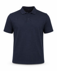 Koyu mavi Colvino polo yaka t-shirt, günlük kullanım için, rahat ve şık PILOT SHOP BAKIRKÖY marka tekstil ürünü.