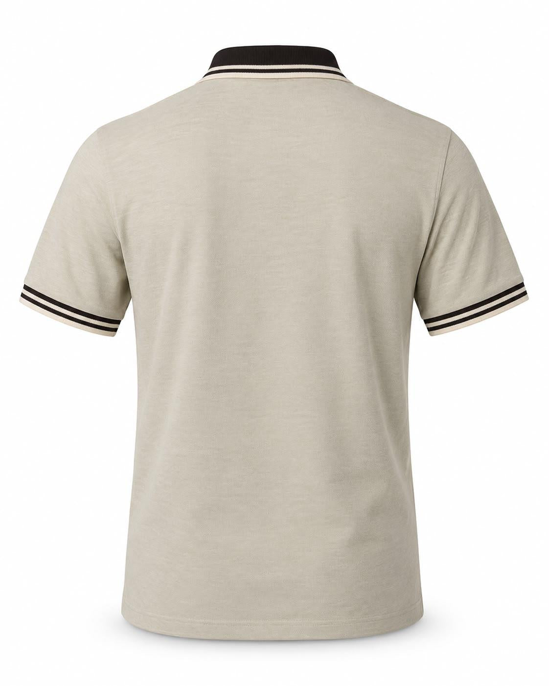 Krem renkli Colvino polo yaka tişört, günlük kullanım için uygun, rahat ve şık PILOT SHOP BAKIRKÖY markası.