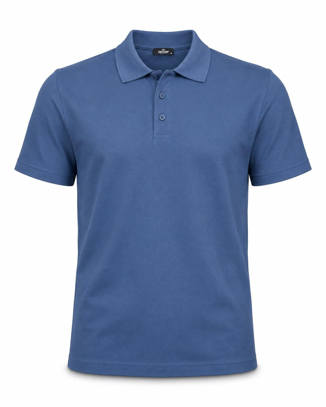 Lacivert Colvino polo yaka tişört, günlük kullanım için rahat ve şık, PILOT SHOP BAKIRKÖY markalı unisex t-shirt.