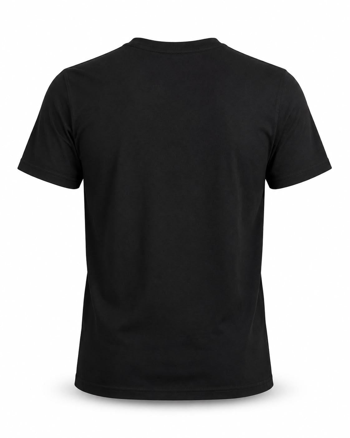 Siyah PILOT SHOP BAKIRKÖY marka günlük tarzda pamuklu T-shirt, ön görünüm ve detaylar gösteriliyor.