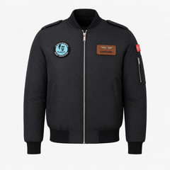 Pilot Shop Bakırköy DNM90S pilot montu kumaş, siyah A sınıfı tekstil ve uniformalar için uygun.