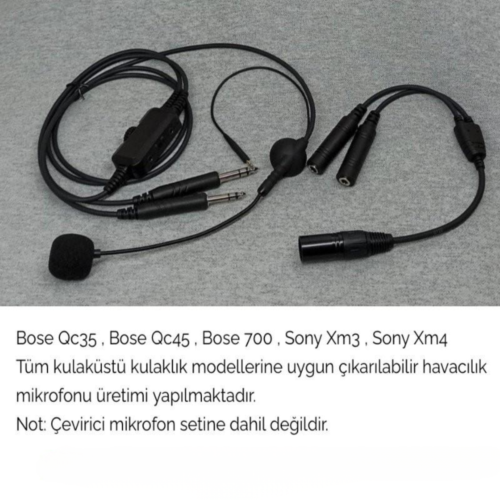 RAAR MS-01 ONLY MICROPHONE FOR AVIATION HEADSET ( BOEING )