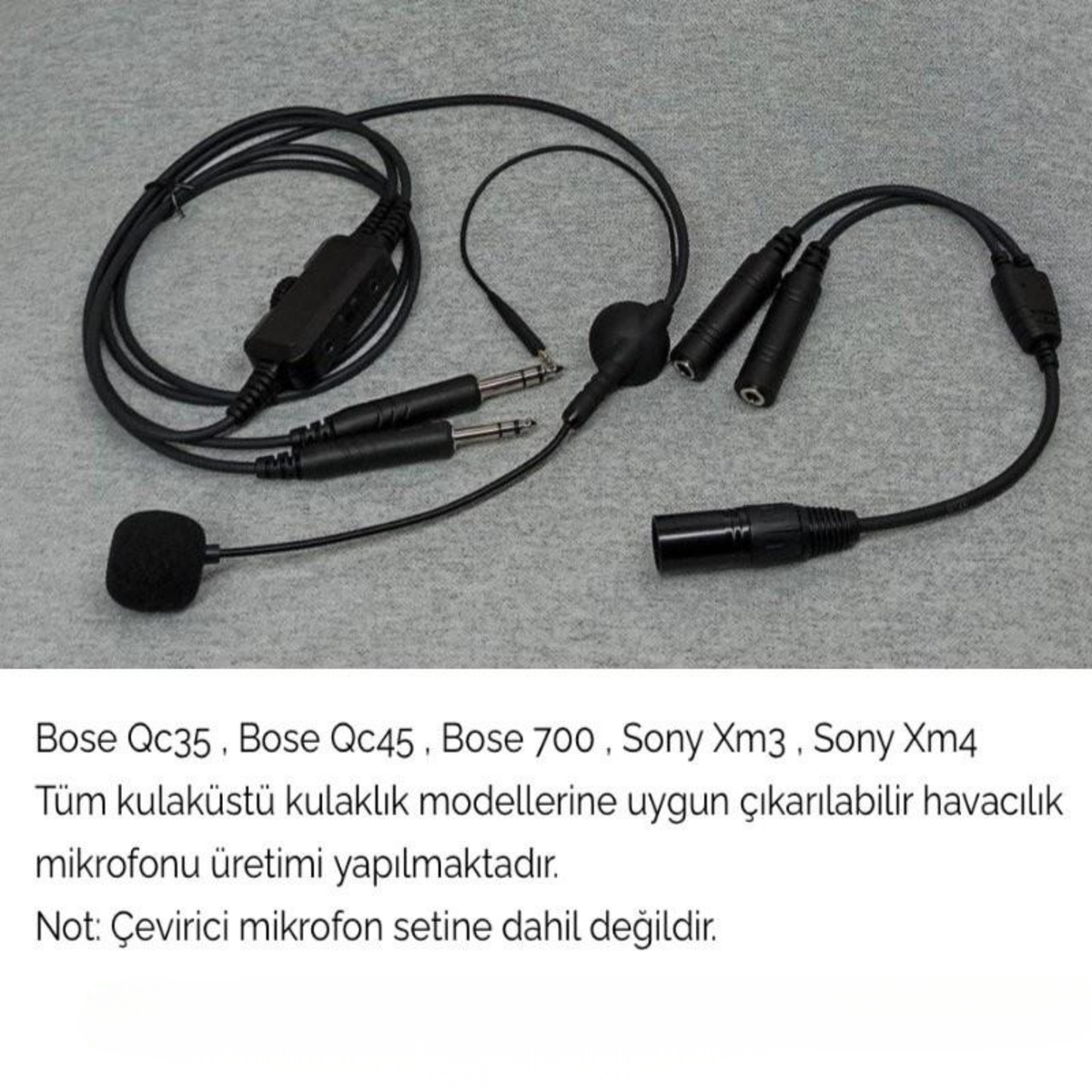 RAAR MS-01 ONLY MICROPHONE FOR AVIATION HEADSET ( BOEING )